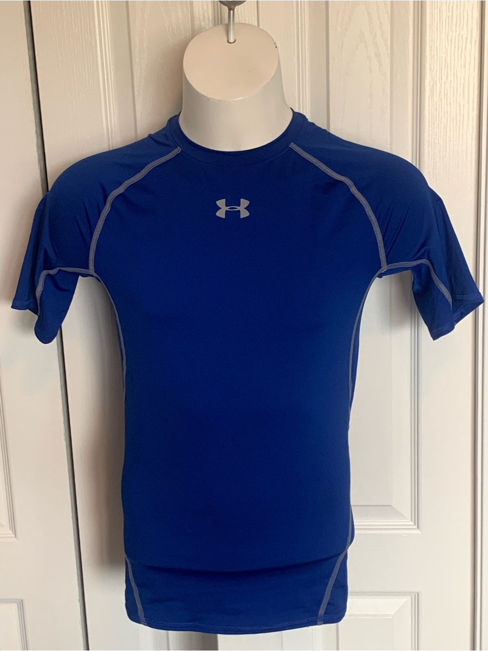 Under Armour Royal Blue Short Sleeve Compression Top